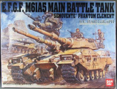 Bandai - E.F.G.F. M61A5 Main Battle Tank SEMOVENTE Phantom Element