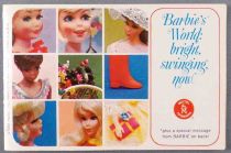 Barbie - 1968 Mattel Catalogue - Barbie World Bright Swinging Now