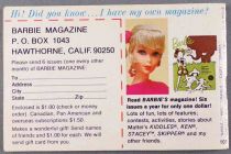 Barbie - 1968 Mattel Catalogue - Barbie World Bright Swinging Now