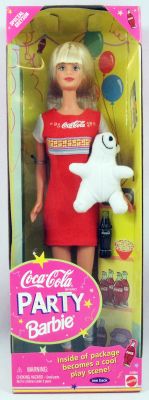 Coca cola outlet party barbie 1998