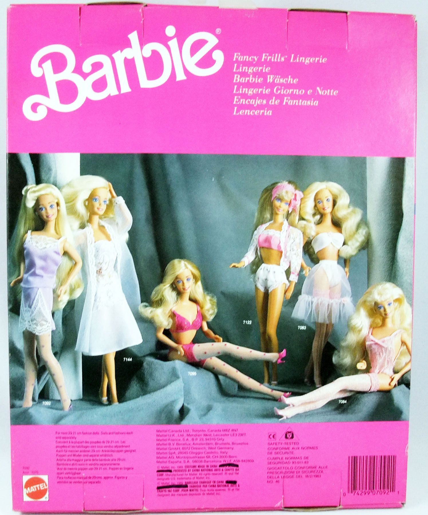 Barbie - Fancy Frills Lingerie - Mattel 1986 (ref.3182)