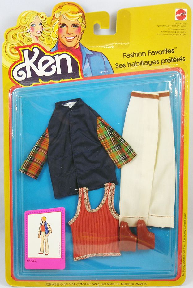 getuige Ziekte Volwassenheid Barbie - Fashion Favorites for Ken - Mattel 1980 (ref.1406)