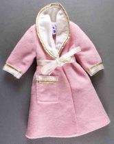 Barbie - Habillage Robe de Chambre Polaire Rose Fashion Avenue - Mattel 1995 (ref.12173)