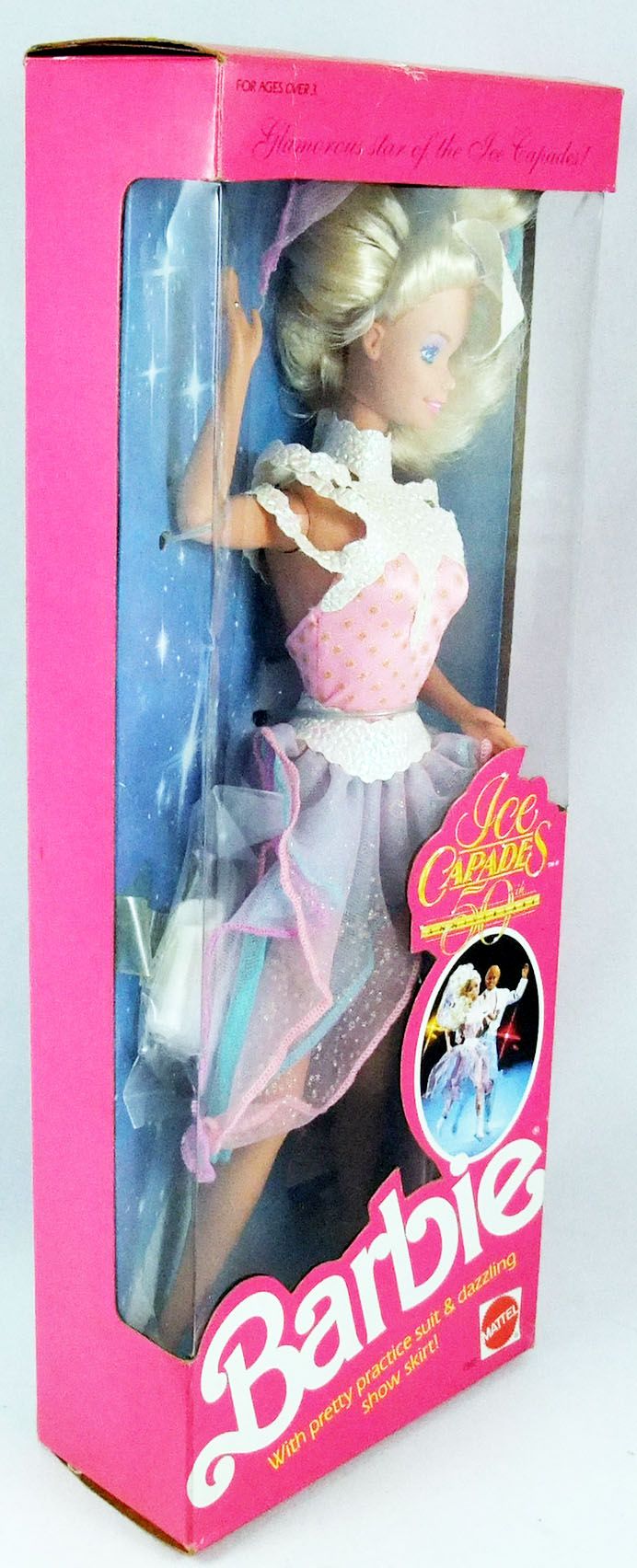 Barbie Ice Capades 50th Anniversary Barbie Mattel 1989 Ref 7365