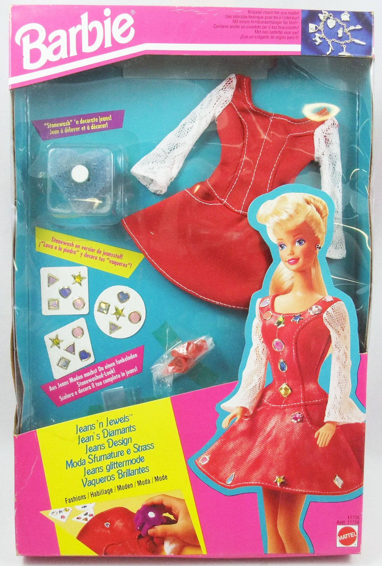 Tegen de wil Ingenieurs zacht Barbie - Jeans 'n Jewels Fashions - Mattel 1993 (ref.11726)