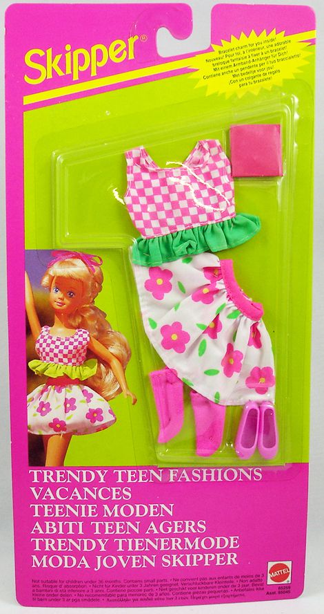 Vintage+Mattel+Barbie+Skipper+%231915+Outdoor+Casuals+Complete for