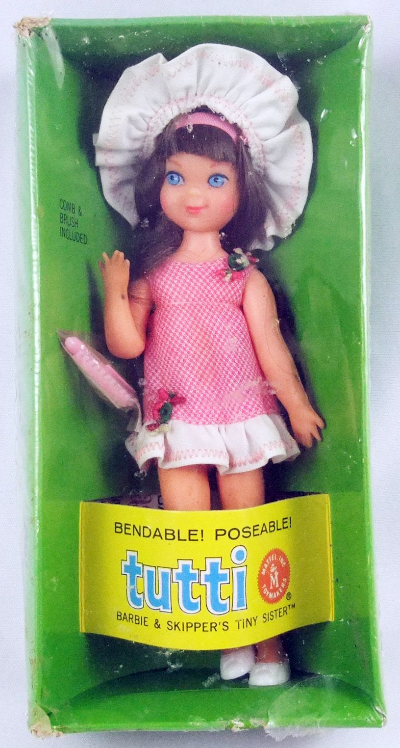 Barbie - Tutti, Barbie & Skipper's Tiny Sister - Mattel 1966 (ref.3550)