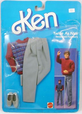 Barbie - Twice As Nice Reversible Fashion Ken - Mattel 1985 (ref.2308)