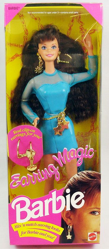 Barbie Earring Magic - Barbie noire - Mattel 1992 (ref.2374)