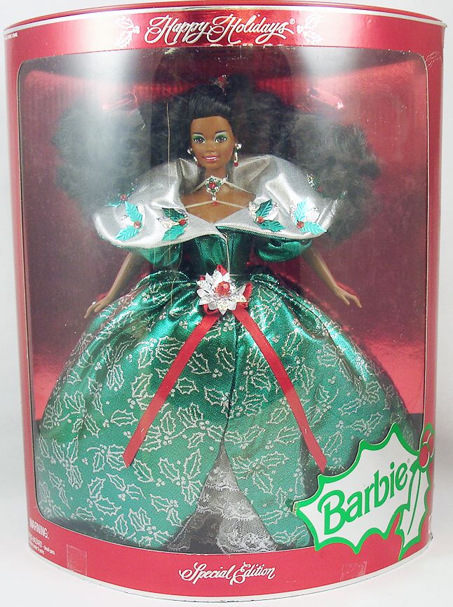 happy holidays special edition barbie 1995