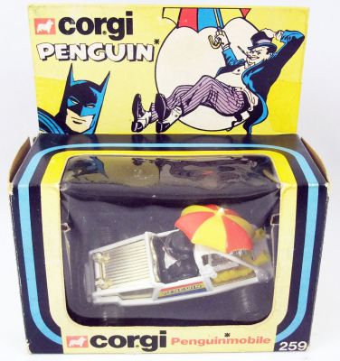 Corgi Toy - SILVER AGE Batman Batmobile with Batman & Robin