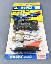 Batman - Husky Models Ref.3002 - Batmobile, Batboat & Trailer (Neuf sous Blister)