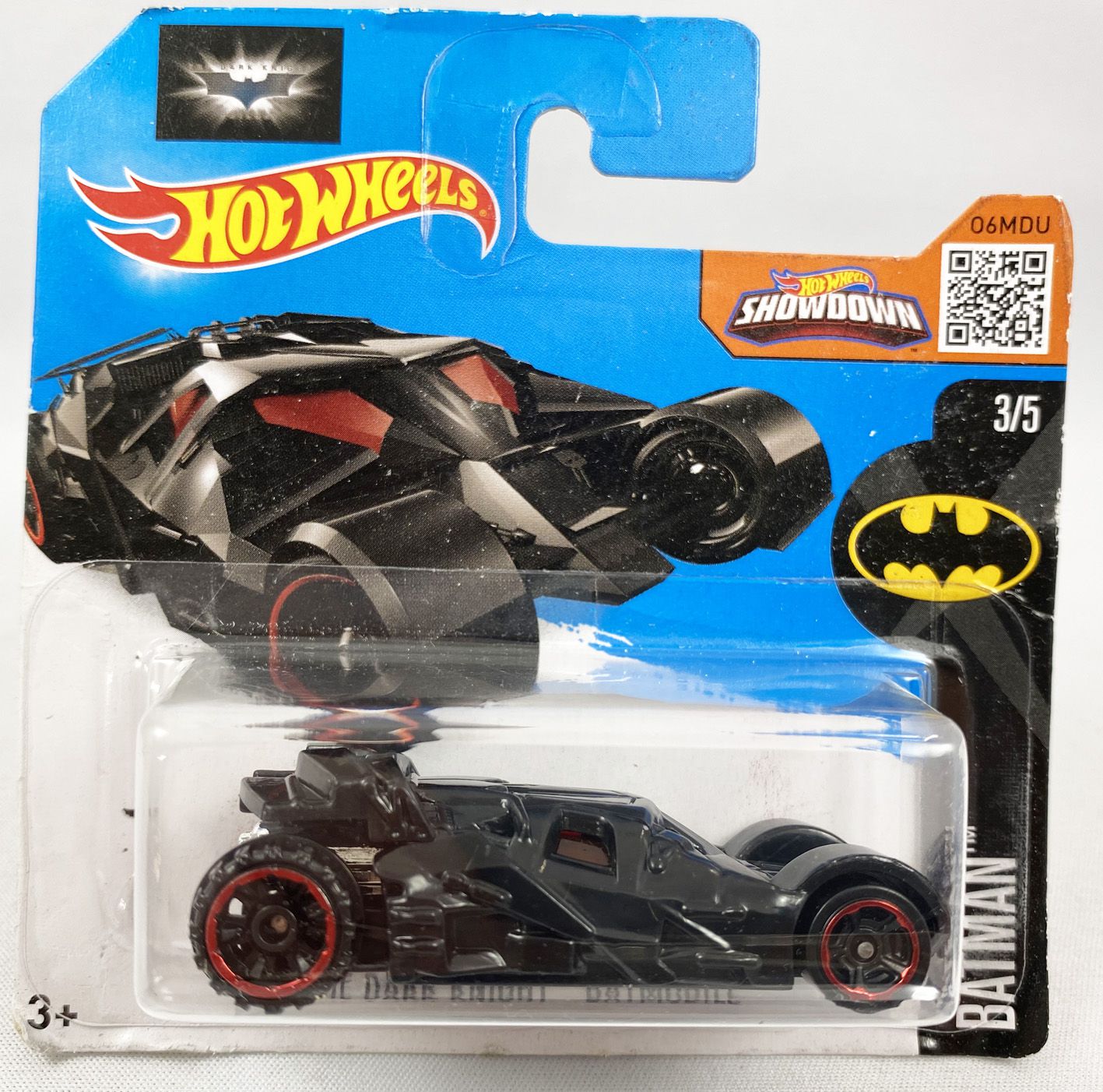 Batman Mattel Hot Wheels Showdown The Dark Knight Batmobile
