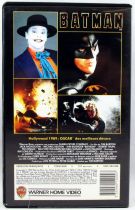 Batman (1989 Movie) - VHS Videotape Warner Home Video 