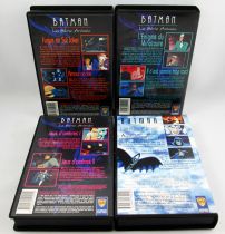 Batman La Série Animée (1993) - Lot de 10 Cassettes VHS Warner Home Video avec \ Batman contre le Fantome Masqué\ 