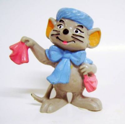 The Rescuers - Bully PVC figure - Bianca (blue hat)