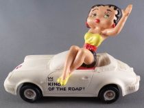 Betty Boop - Bully Mafi Pvc Figure - Betty Boop Hot Pants on 911 Convertible Porsche Cabriolet King of the Road