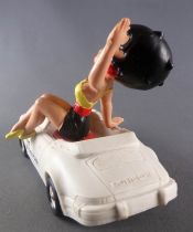 Betty Boop - Bully Mafi Pvc Figure - Betty Boop Hot Pants on 911 Convertible Porsche Cabriolet King of the Road