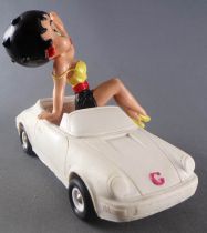 Betty Boop - Bully Mafi Pvc Figure - Betty Boop Hot Pants on 911 Convertible Porsche Cabriolet King of the Road