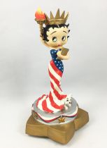 Betty Boop - Statue/Boite à Musique 20cm - Betty Boop Liberty 