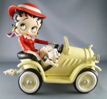 Betty Boop - Statue Résine 25cm - Betty Boop & Pudgy en voiture cabriolet (2003)