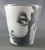 Betty Boop - Verre à Limonade Soda en Verre 9cm - Betty Boop Visage Noir & Blanc