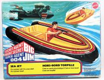 Big Jim Série Espionnage - Sea Jet / Hors-Bord Torpille (ref.8927)