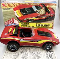 Big Jim Spy series - Mattel - Lazervette (ref.8928) loose w/box