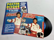 Bioman - Poster Magazine and EP 45rpm by B. Minet - AB Productions 1987/88