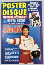 Bioman - Poster Magazine and EP 45rpm by B. Minet - AB Productions 1987/88