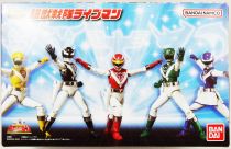 Bioman 3 Liveman - Bandai - Set de 5 figurines \ Shodo Super\ 