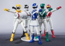 Bioman 3 Liveman - Bandai - Set de 5 figurines articulées 