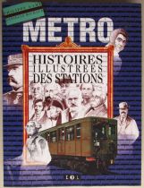 Book Métro Histoires Illustrées des Stations Game & Michaud Edl 2000