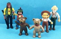 Bouba - Set de 6 figurines PVC : Bouba, Frisquette, Moy, Joy, Daklahoma, Oncle Emile - Maia Borges M+B