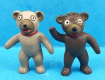 Bouba - Set of 6 pvc figures : Bouba, Frisquette, Moy, Joy, Daklahoma, Uncle Emil - Maia Borges M+B