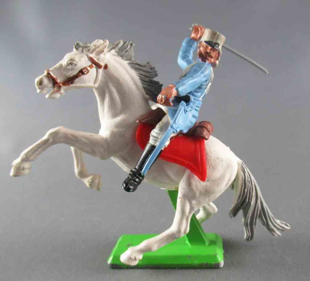 Britains Deetail French Foreign Legion Mounted looking left charging ...