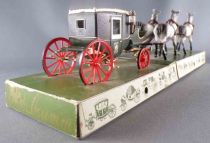 Brumm 04 - Série Historique 1/43 - Berline de Voyage Papale Pape Pie X(1850) 4 Chevaux en Boite