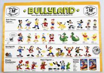 Bullyland 1980 Folding Catalog / Poster (Walt Disney, Petzi, Sniks, Tintin, ...)