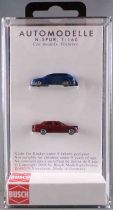 Busch 8346 Ech N 1/160 2 Automobiles Audi A4 Avant + Mercedes Classe C Neuves Boite