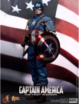 Captain America The First Avenger - Steve Rogers (Chris Evans) - Figurine 30cm Hot Toys MMS 156