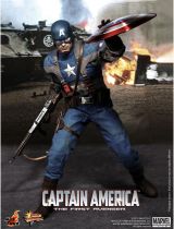 Captain America The First Avenger - Steve Rogers (Chris Evans) - Figurine 30cm Hot Toys MMS 156