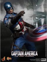 Captain America The First Avenger - Steve Rogers (Chris Evans) - Figurine 30cm Hot Toys MMS 156