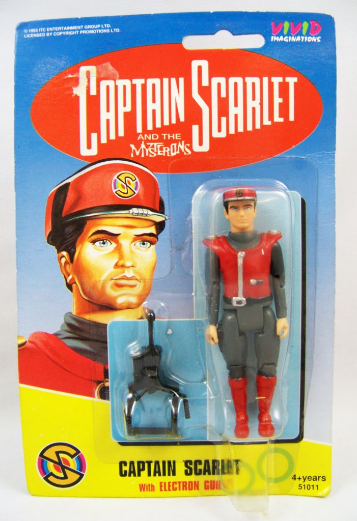 captain scarlet action figure