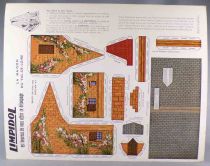 Cardboard Die Cut to Assemble - Limpidol - Val de Loire House