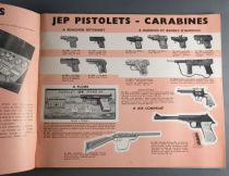 Catalogue Jep 1961 - Autos Avions Bateaux Pistolets Trains Echelle Ho & O