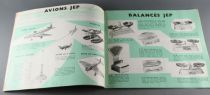 Catalogue Jep 1961 - Autos Avions Bateaux Pistolets Trains Echelle Ho & O