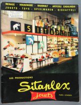 Catalogue Jouet Sitaplex 1964 + Tarif Figurines Bateaux Trains Bazar Plage