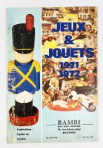 Catalogue Jouets Détaillant Bambi (SAJ) 1971-1972