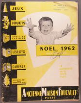 Catalogue Jouets Noël 1962 Maison Foucault + Tarif Delacoste Dinky Norev Solido Matchbox Cij Jex