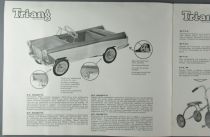 Catalogue Triang 1962 - Voitures à Pédales Tricycles Camions